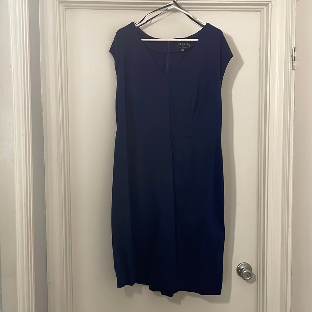 Eloquii Premier Stretch Sleeveless Sheath Dress